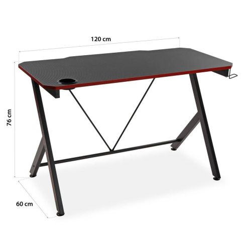 Mesa de Escritorio Gaming con Estructura Metálica PABLO
