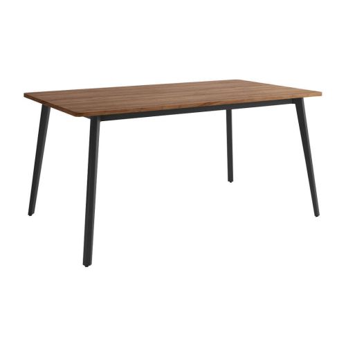 Mesa Kamba Rectangular 140 cm Estuctura Negra BOGAL CNG052N