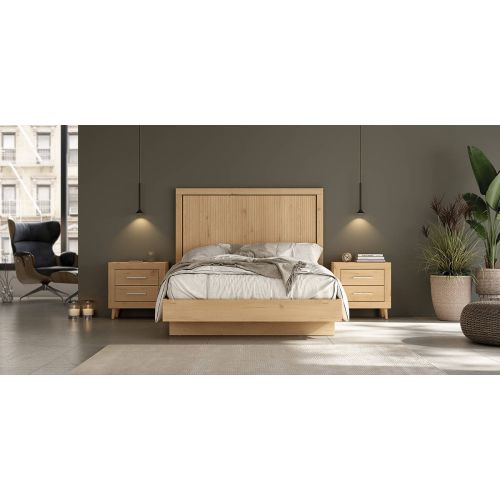 Dormitorio JORDAN EVO en roble melaminado Nº 38