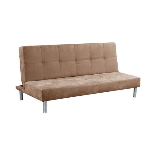 Sofá Cama de Apertura Clic Clac Tapizado en Microfibra Algodonada BEISBOL