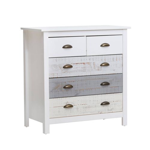 Cómoda de Madera con 3 Cajones ROMANTICA