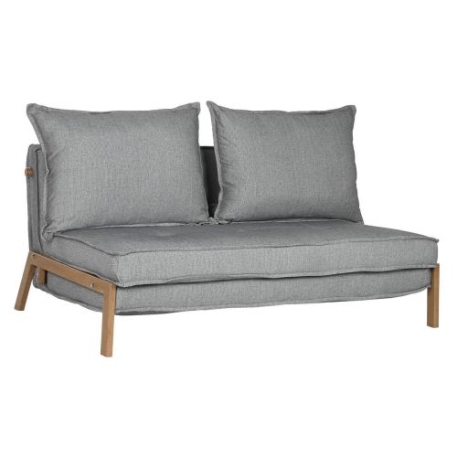 Sofa Cama 2 Plazas Metal-Poliester 151x79 cm