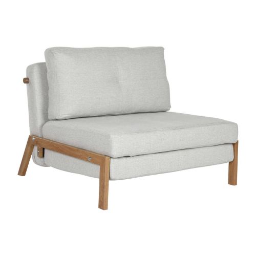 Silón Cama de Metal Tapizado en Poliéster