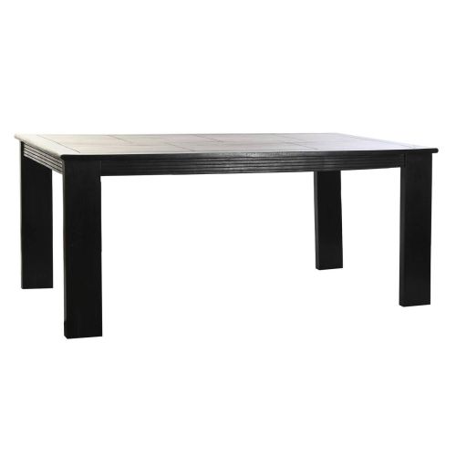 Mesa de Comedor de Madera Marrón Oscuro MB-197180