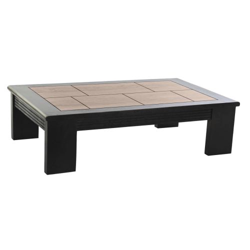 Mesa de Centro Rectangular en Madera de Acacia Negra MB-197182