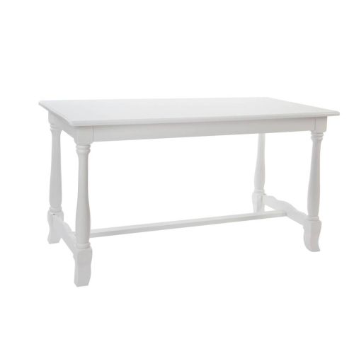 Mesa de Comedor en Madera Blanca 180 cm MB-196118