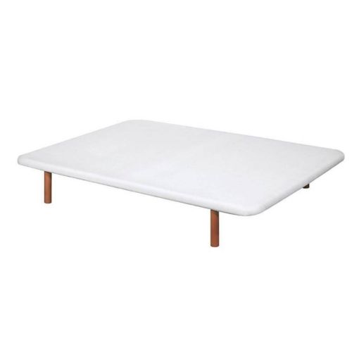 Divanlín Base Tapizada Blanco 150cm x 190cm DL27053