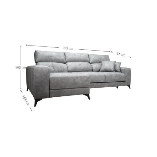 Chaise Longue Reversible Modelo OMAR