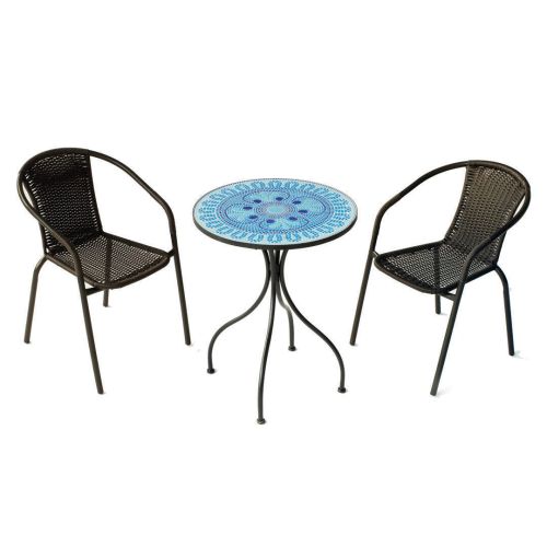 Conjunto de Jardín con Mesa y 2 Sillas BERNA/BRASIL