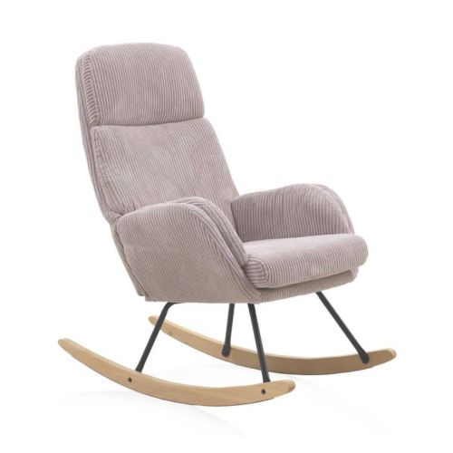 Balancín de estilo Nódico con tapizado de color lavanda GABAR 10778