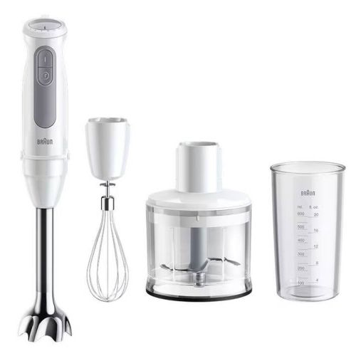 Batidora de Varilla Braun 1000W 21 Velocidades EasyClick Plus MQ50236MWH