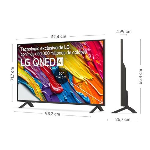 Televisor 50" LG QNED 4K 60Hz Smart TV AI 50QNED84A6C