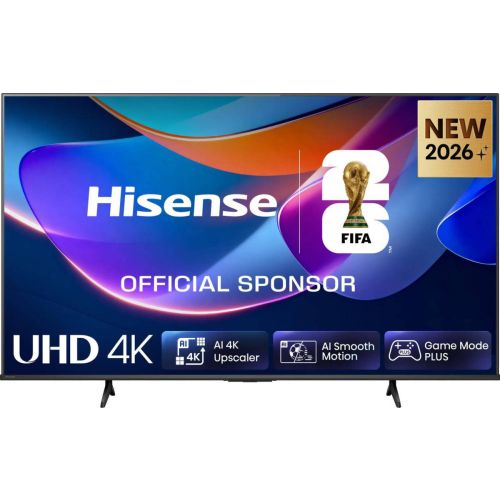 Televisor 43" HISENSE 4K UHD con Smart TV IA 60 Hz 43A6S