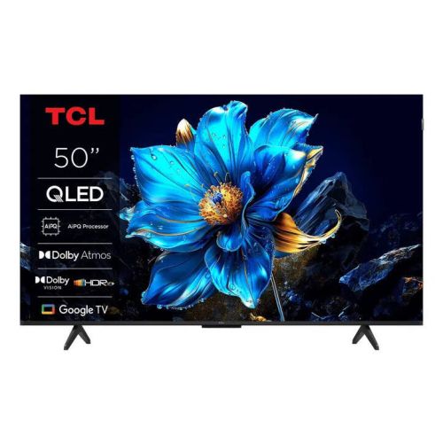 Televisor 50" TCL QLED 4K con Google TV Dolby Vision 50T69C