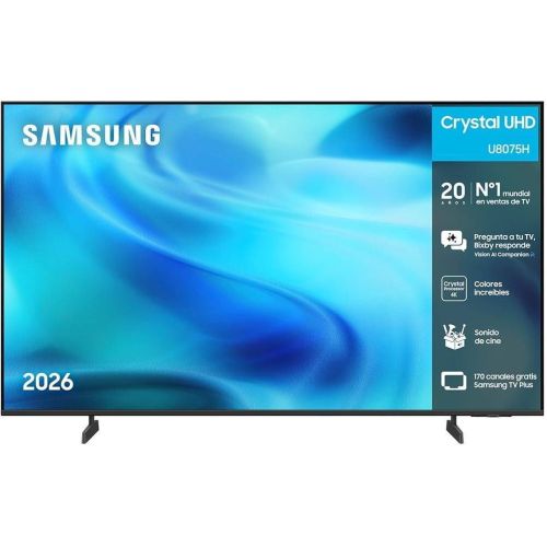 Televisor 43" Samsung Crystal UHD 4K Smart TV TU43U8075H