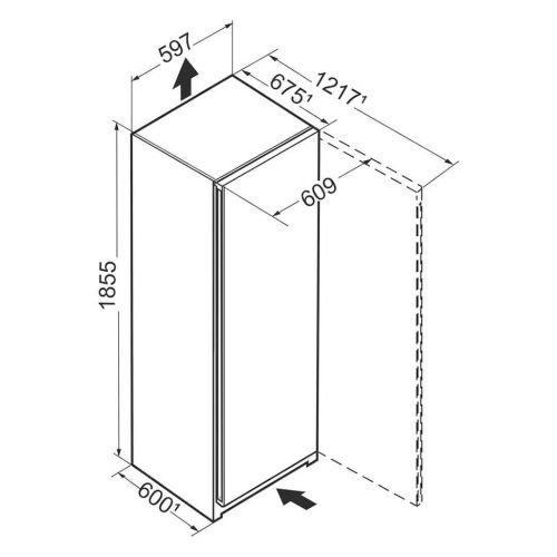 Congelador Vertical Liebherr SFNd 5227 NoFrost 277L Blanco