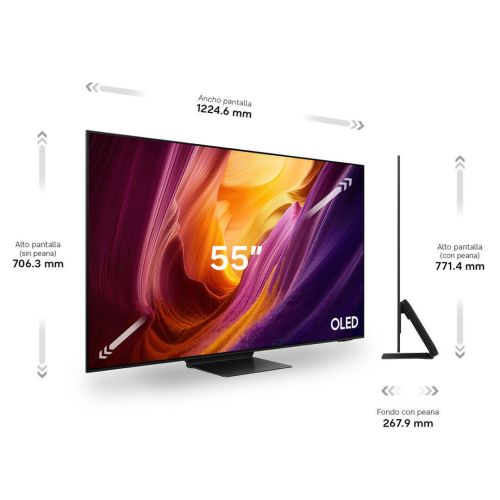 Televisor 55" Samsung TQ55S95H OLED 4K con NQ4 AI Gen3