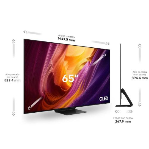 Televisor 65" Samsung TQ65S95H OLED 4K con NQ4 AI Gen3