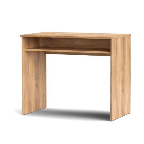 Mesa de Estudio con Estante en Melamina ELBA Acabado Mauvella A031EL07MAU