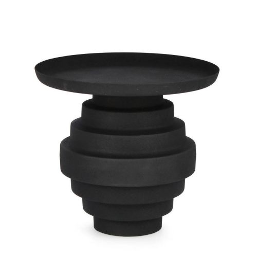 Mesa Auxiliar en Acero Mate Rugoso AMBA