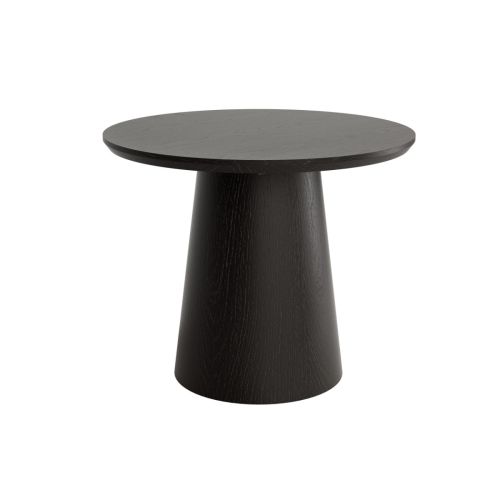 Mesa auxiliar fija redonda roble biselado 60 cm NAMIB