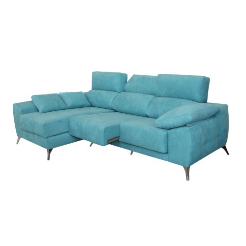 Chaise Longue Izquierda con Patas Metálicas MALTA