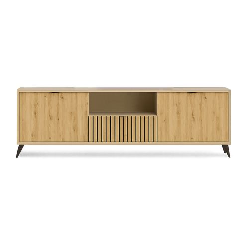 Mueble de TV 200 cm Gris Coco-Amazonas TEIDE