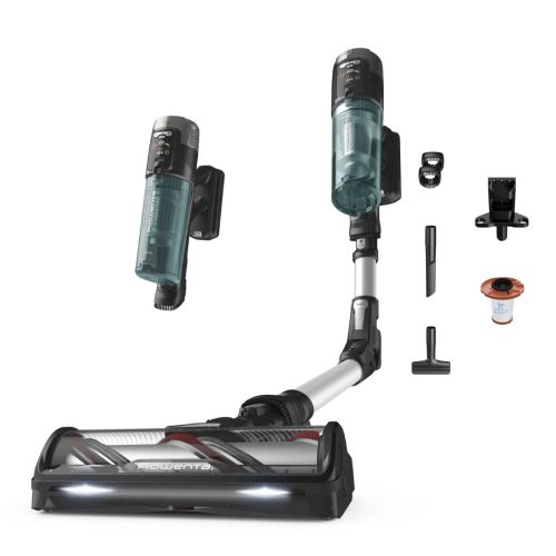 Aspirador Escoba sin Cable Rowenta X-Force Flex 13.60 Allergy RH9A32 + Cepillo Vapor