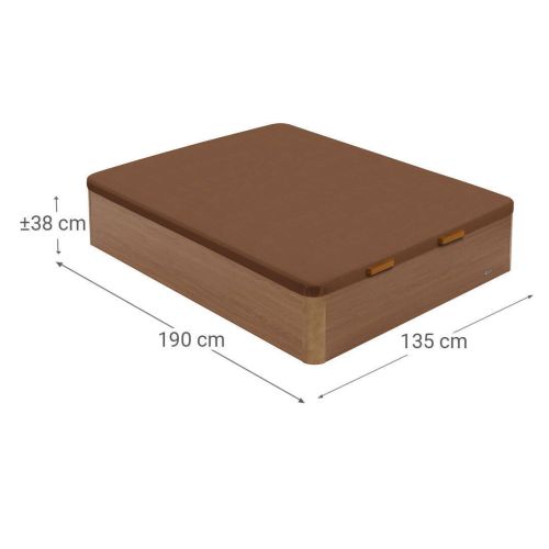 Canapé Abatible de 135x190 cm de color Cerezo FLEX