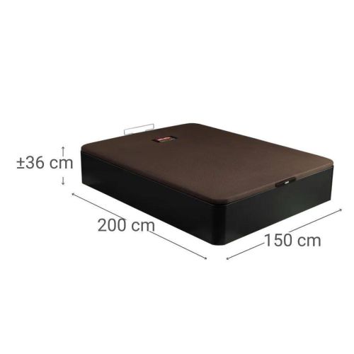 Canapé Abatible Naturbox 2.0Wengue 150x200 PIKOLIN AP11536