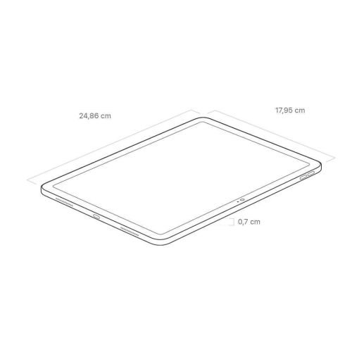 iPad APPLE 11" de 128 GB WiFi + Cellular