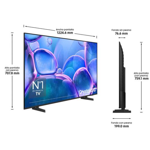 Televisor Samsung 55" Smart TV 4K UHD TU55U7005F