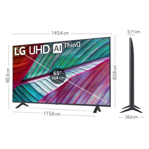 Televisor de 65 Pulgadas LG UHD 4K Serie 75 Smart TV webOS23 65UR75006LK