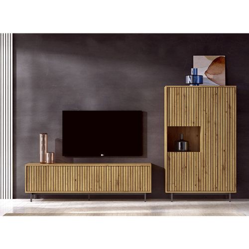Composición de Salón 242 cm DUO LUS Nº 4 en Color Nodric