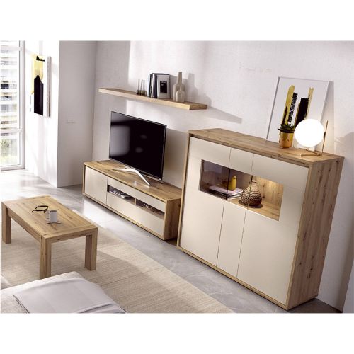 Composición de Salón 314 cm DUO PLUS Nº 40 en Color Nordic y Arena