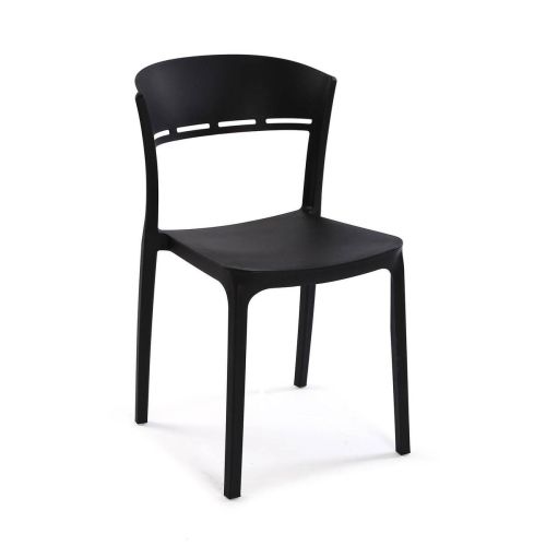 Silla de Cocina de Polipropileno con Respaldo