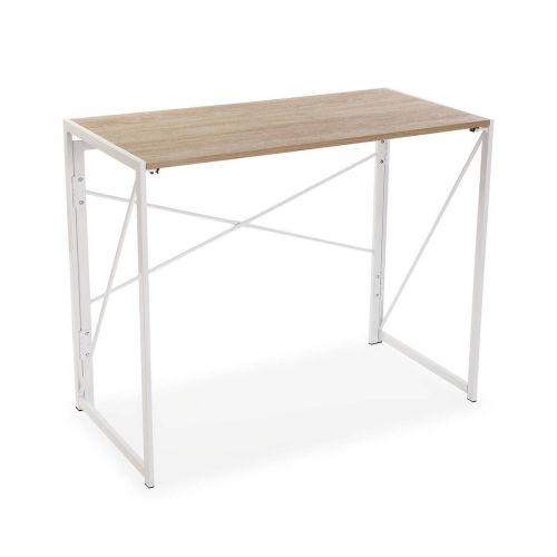 Escritorio Plegable Estructura de Metal y Superficie de Madera JACK 21300030