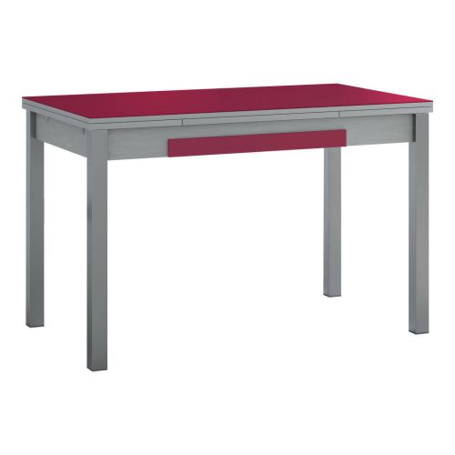 Mesa de Cocina Extensible Alas con Tablero de Cristal ZARAUZ 668