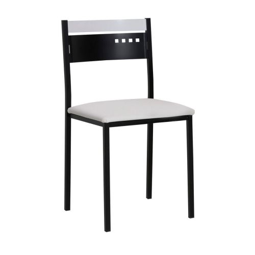Silla de Cocina con Asiento Tapizado 755/NG