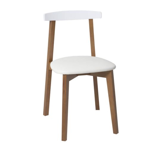 Silla de Cocina con Patas y Asiento de Tapizado JULIA