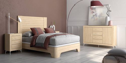 Conjunto de Dormitorio JORDAN EVO en Acabado Alpin Nº 13