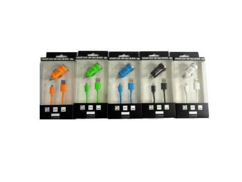Cargador para coche SD 1AMP+Cable 90 cm 76811