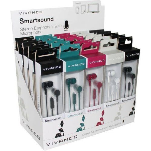 Auricular con micro VIVANCO SMARTSOUND 4 38899