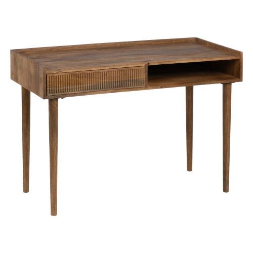 Escritorio de Madera de Mango Natural 607873
