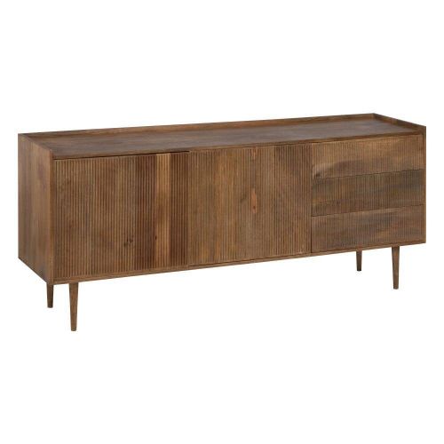 Aparador Natural con Estructura de Madera de Mango 607874