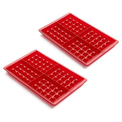 Set 2 Moldes de Silicona para Gofres Lékué