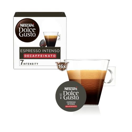Cápsulas Nestlé Dolce Gusto Espresso Intenso Descafeinado