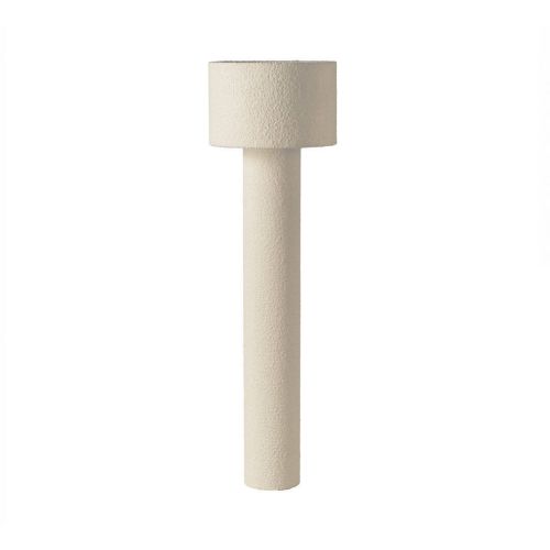 Lámpara de Pie de 152 cm Color Blanco con Estructura de Rizo LUMEN 57-767