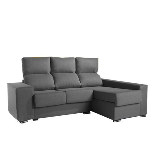 Sofá 2 Plazas con Chaiselongue Derecha Modelo MAC