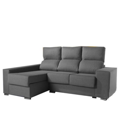 Sofá Chaiselongue Izquierda con 2 Plazas Modelo MAC